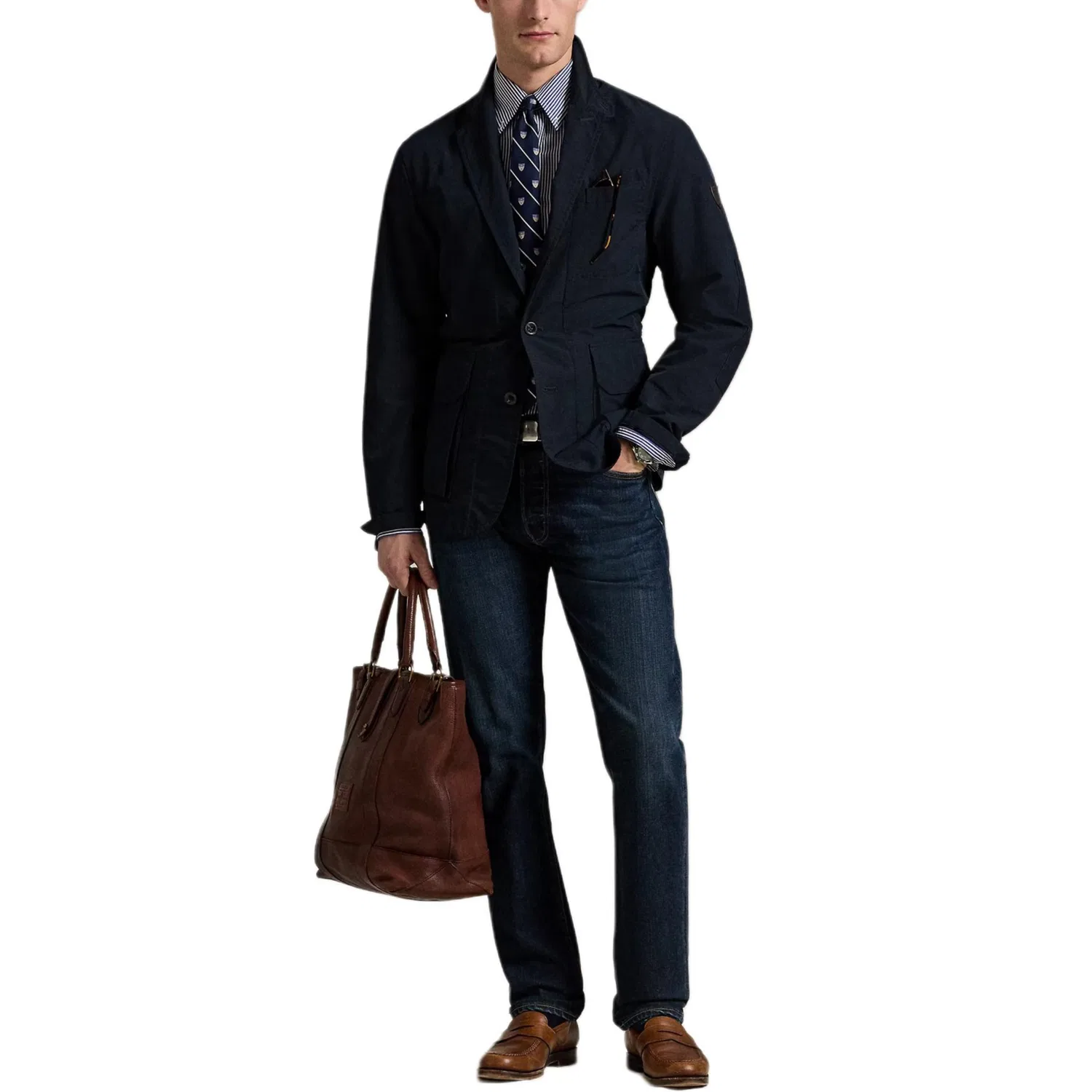 Куртка мужская FW25 Jackets & Coats Polo Ralph Lauren, Marine Blue — фото 2
