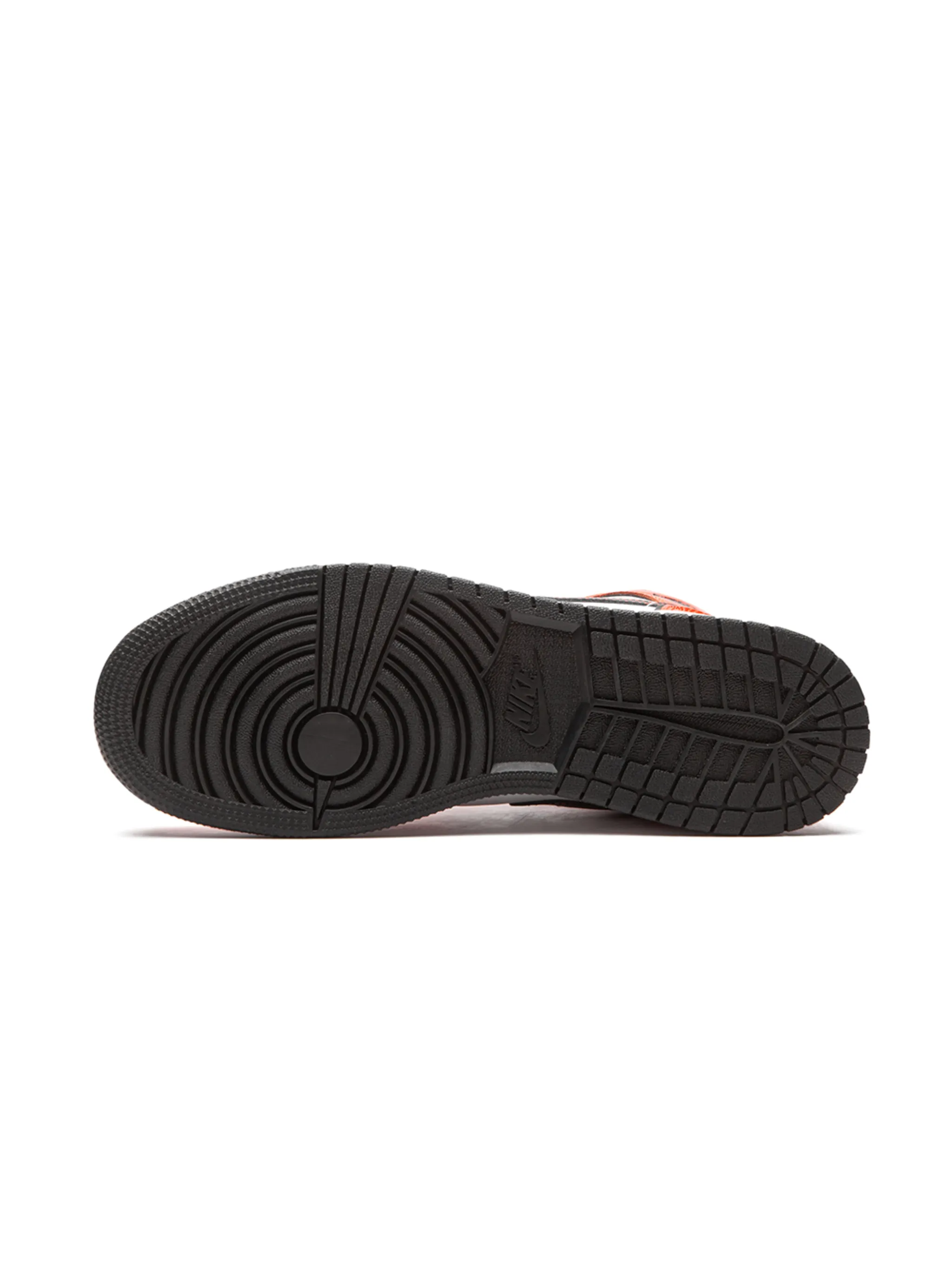 Кроссовки Air Jordan 1 Mid Jordan Kids, оранжевый — фото 4