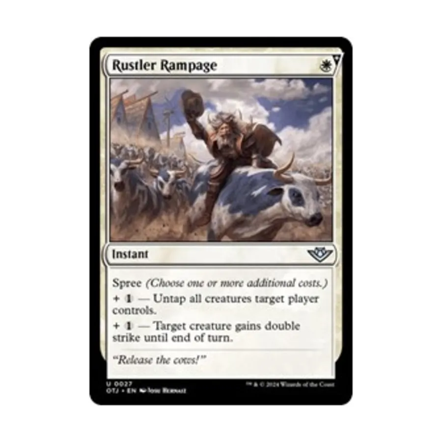 

CCG Растлер Рэмпейдж (U), MTG - Outlaws of Thunder Junction
