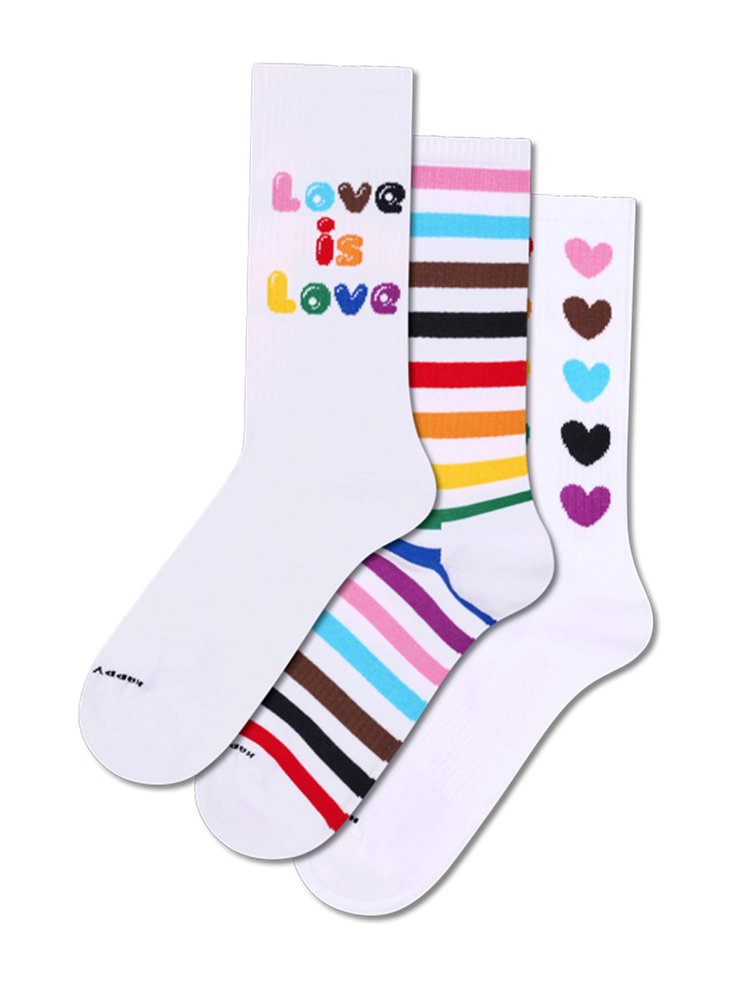 

Happy Носки Socks в белом цвете