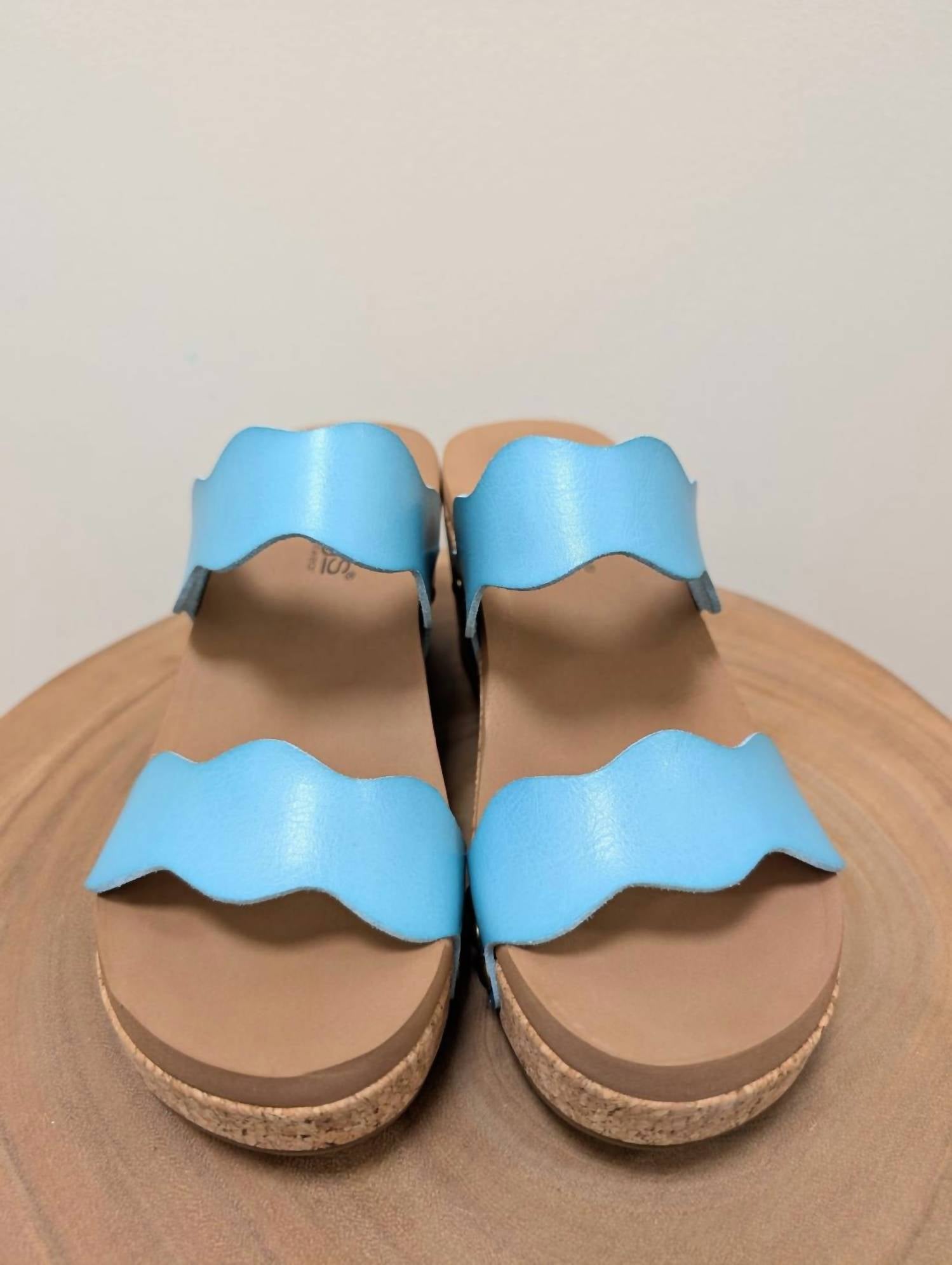 Женские туфли-лодочки Obviously Wedge в цвете морской волны Corkys Footwear, Teal — фото 3