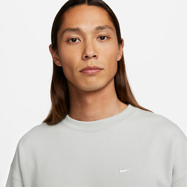 Рубашка solo swoosh crew толстовка Nike, серебряный — фото 3