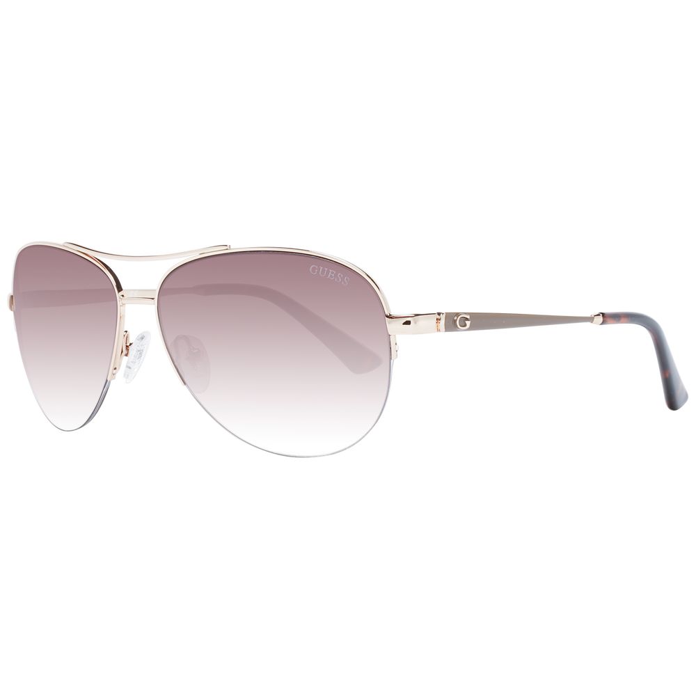 

Золотые солнцезащитные очки унисекс GUESS