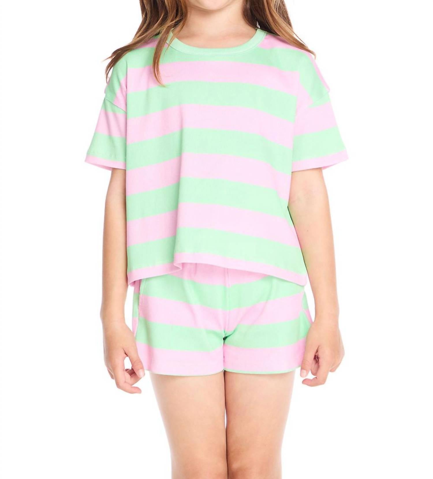 

Футболка Devin в полоску Pinky Aloe Chaser, Pinky Aloe Stripe, Розовый, Футболка Devin в полоску Pinky Aloe Chaser, Pinky Aloe Stripe