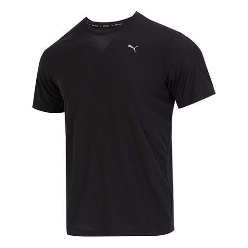 

Футболка training logo t-shirt 'black' Puma, черный