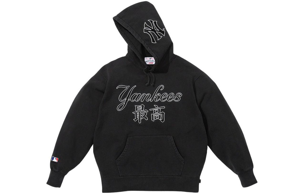 

Толстовка Supreme New York Yankees Kanji, черный