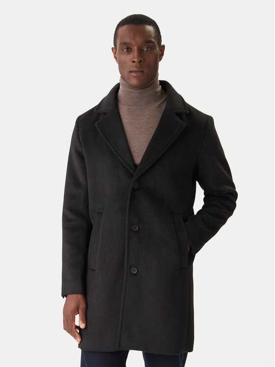 

Демисезонное пальто regular fit Blastanford 12286263 Jack & Jones, черный