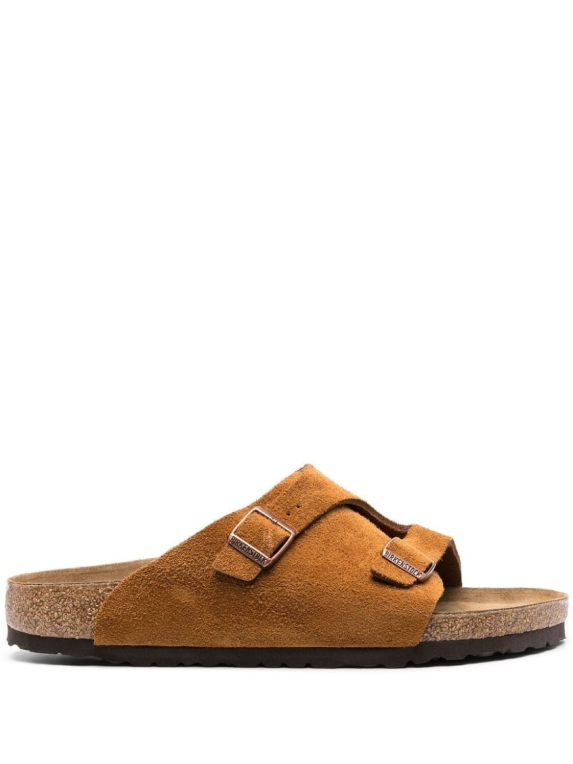 Сандалии Birkenstock Zrich Suede Leather, коричневый