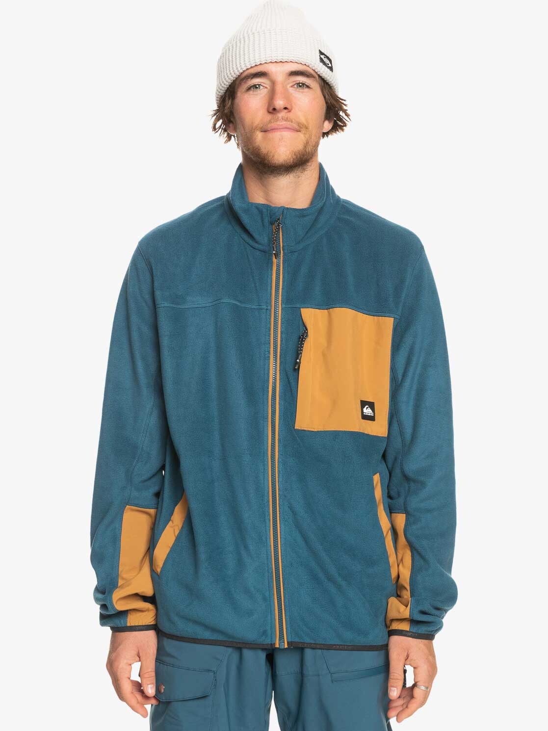 

Толстовка Quiksilver PEAK POINT FZ FLEECE, синий