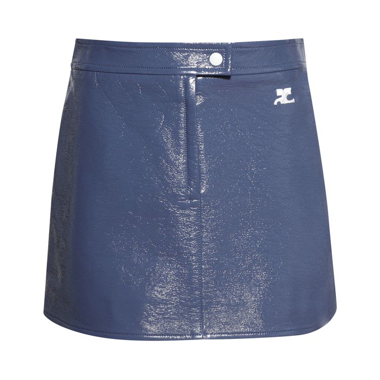 

Юбка Courrèges Vinyl Reedition Skirt Dusk Blue, синий