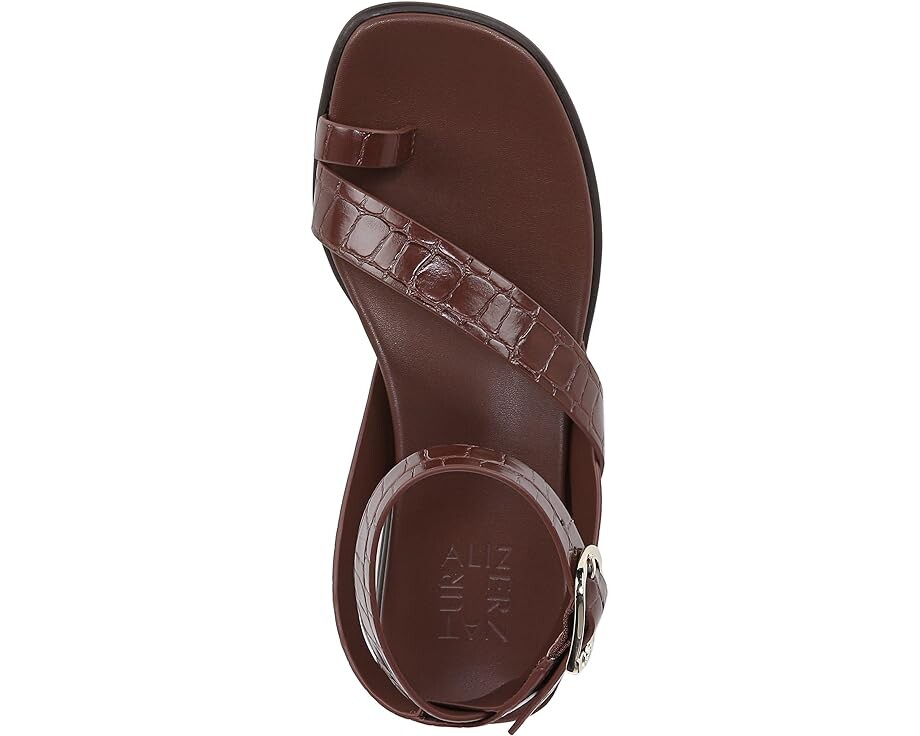 Туфли Naturalizer Birch Ankle Straps, цвет Cappuccino Croco Faux Leather — фото 2