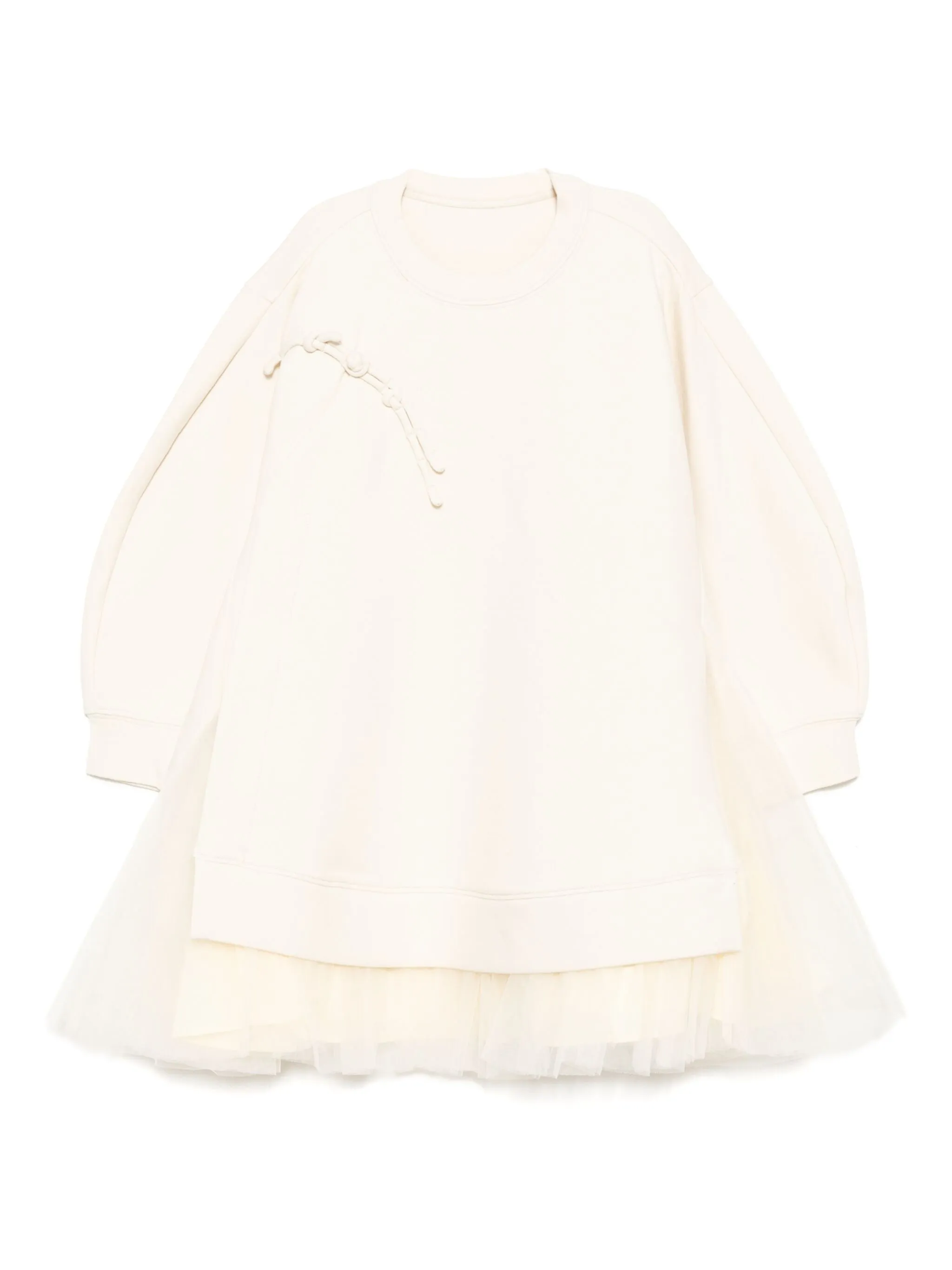 

Платье с плиссированным подолом Jnby By Jnby, нейтральный