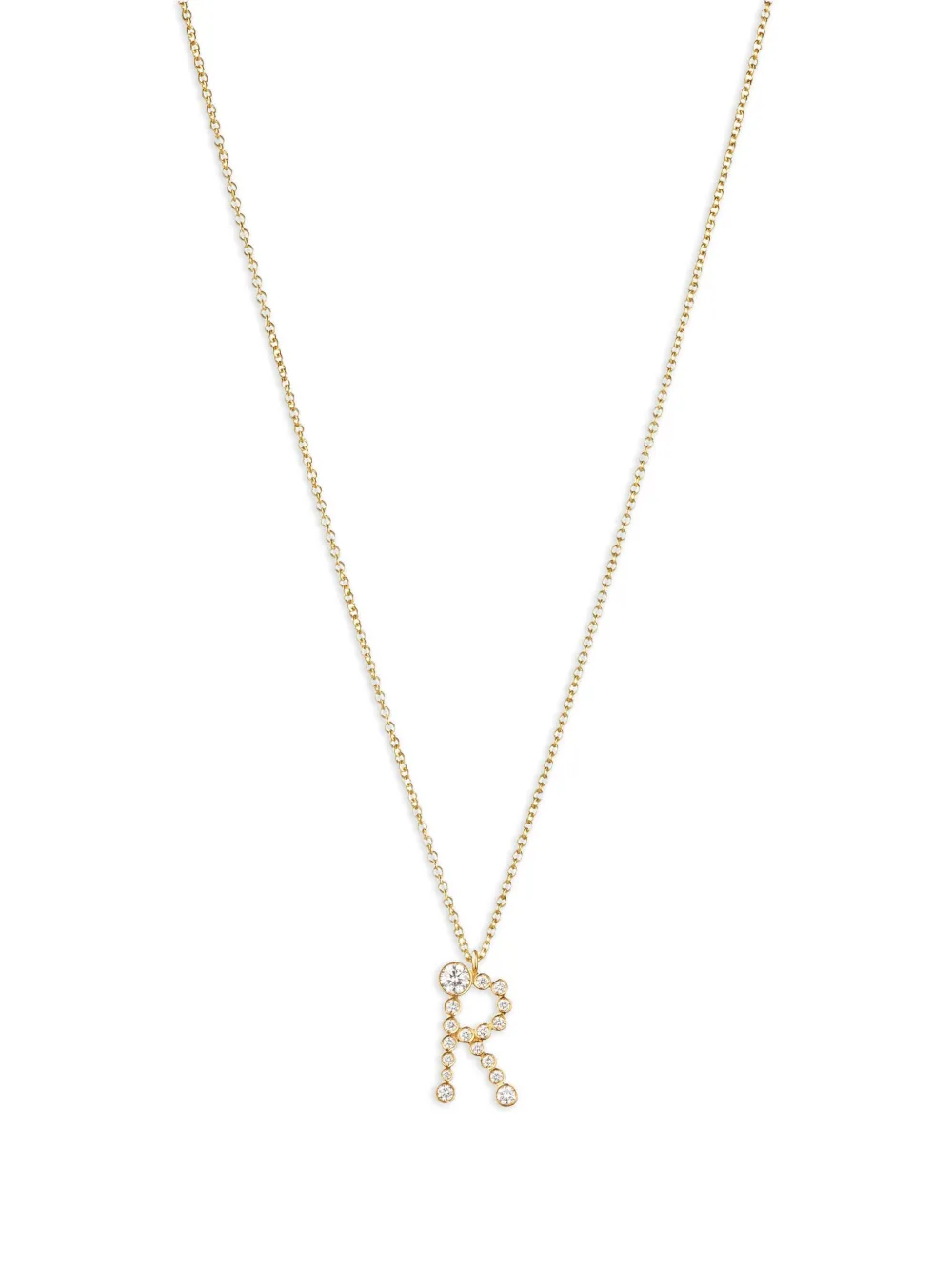 

Колье Soprano R из переработанного желтого золота с бриллиантами Sophie Bille Brahe, золотой