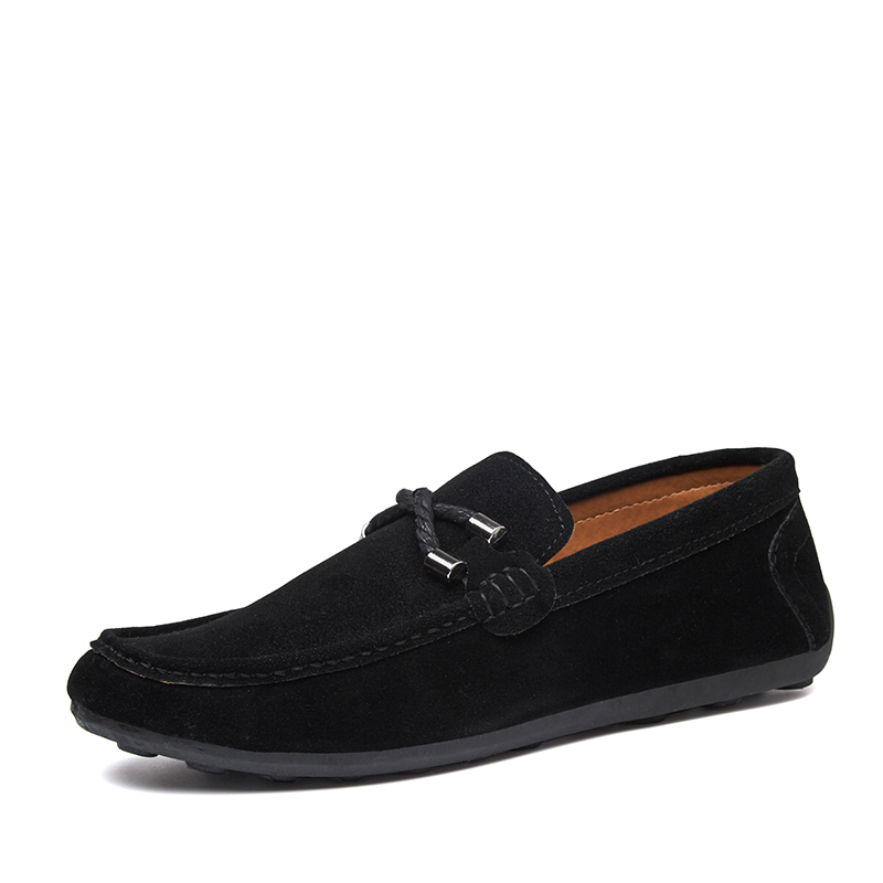 

KUPE Мокасины мужские черные, цвет Black