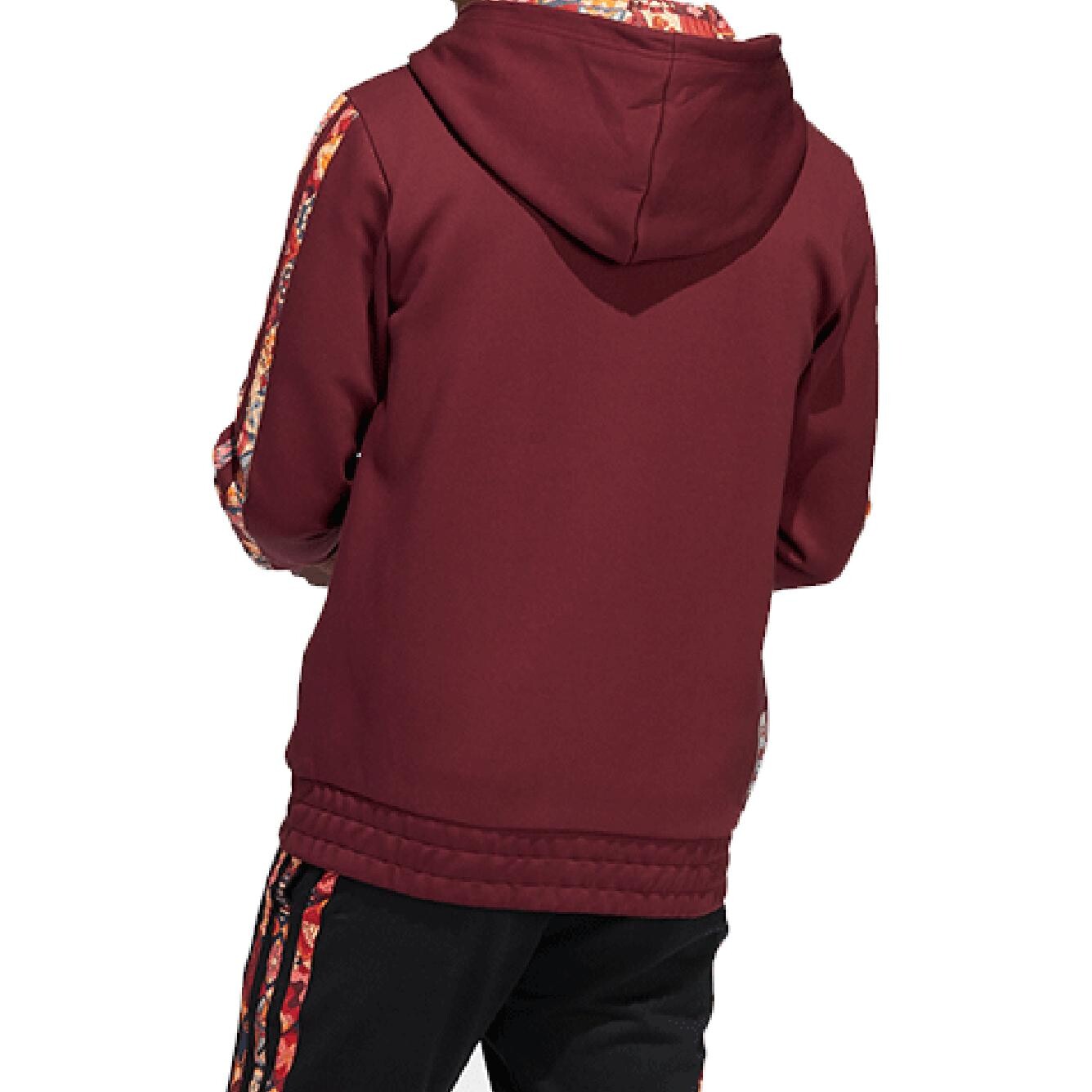 Куртка мужская коричневая/красная Adidas, коричневый/красный — фото 3