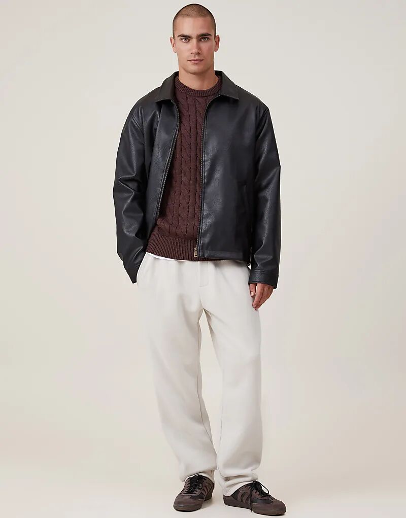 

Спортивные брюки Cotton On Relaxed в кремово-белом цвете Cotton On