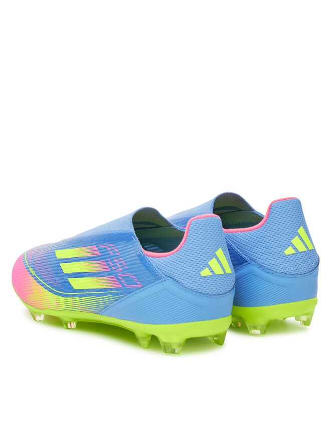 Бутсы F50 League Laceless Firm/Multi-Ground IE1240 Adidas, синий — фото 3