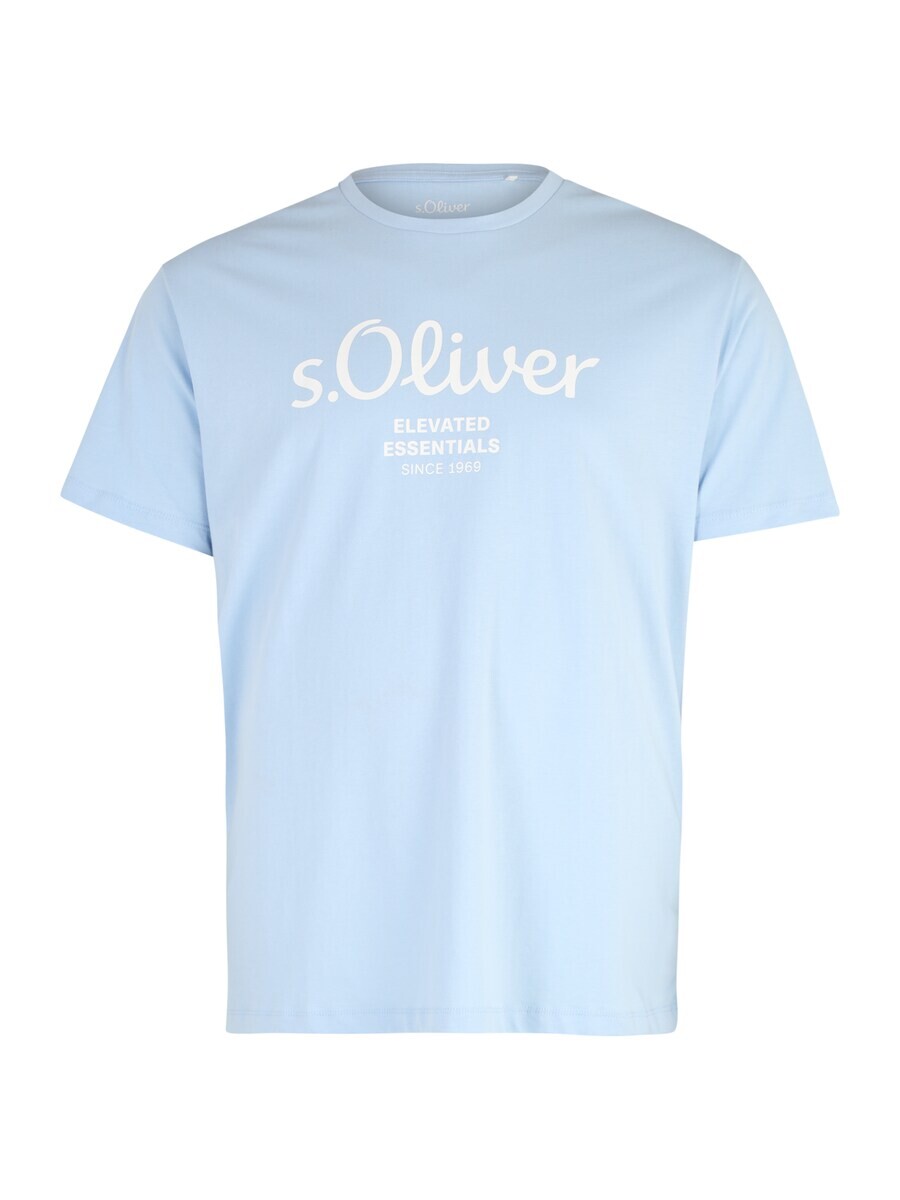 

Классическая футболка s.Oliver Shirt, небесно-синий