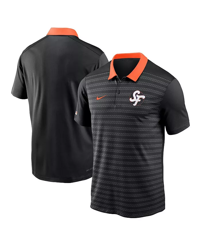 

Мужская черная поло San Francisco Giants 2025 City Connect Authentic Collection Victory Performance Nike