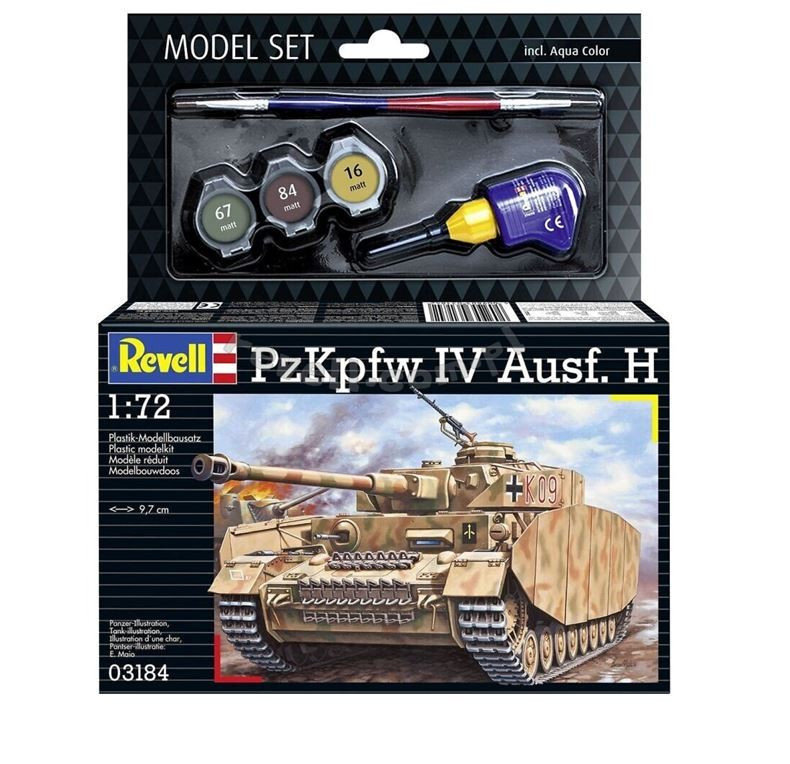 

Пластиковая модель PZKPFW. IV Аусф H 1/72 Revell