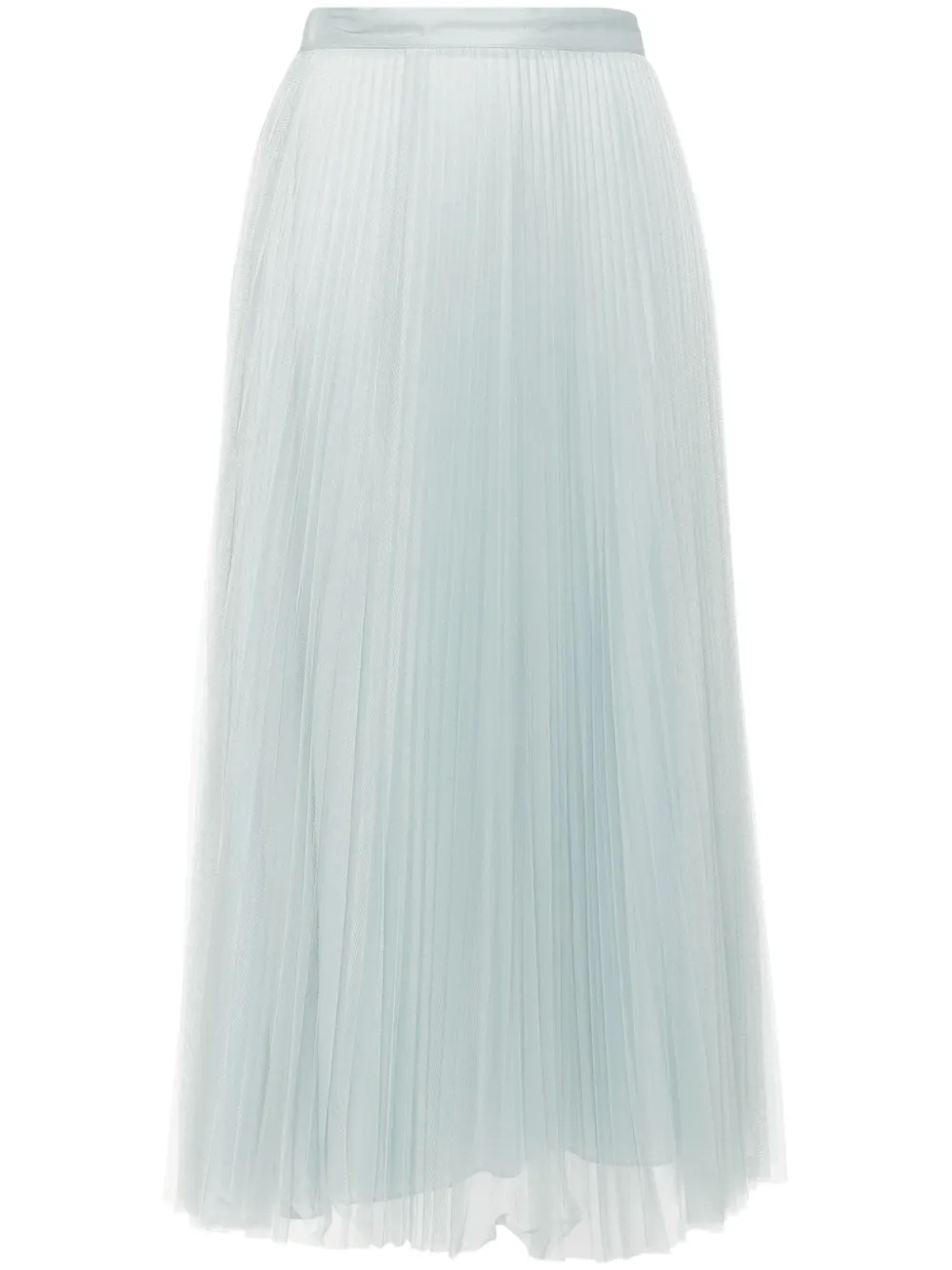 

Юбка миди с логотипом Twinset, синий