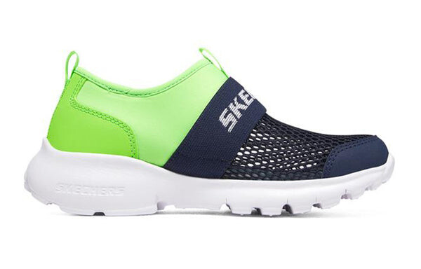 Кроссовки razor flex 'black green' Skechers, синий — фото 2