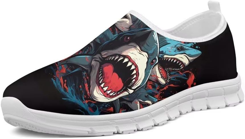 

Кроссовки Forchrinse с изображением, 3d Shark