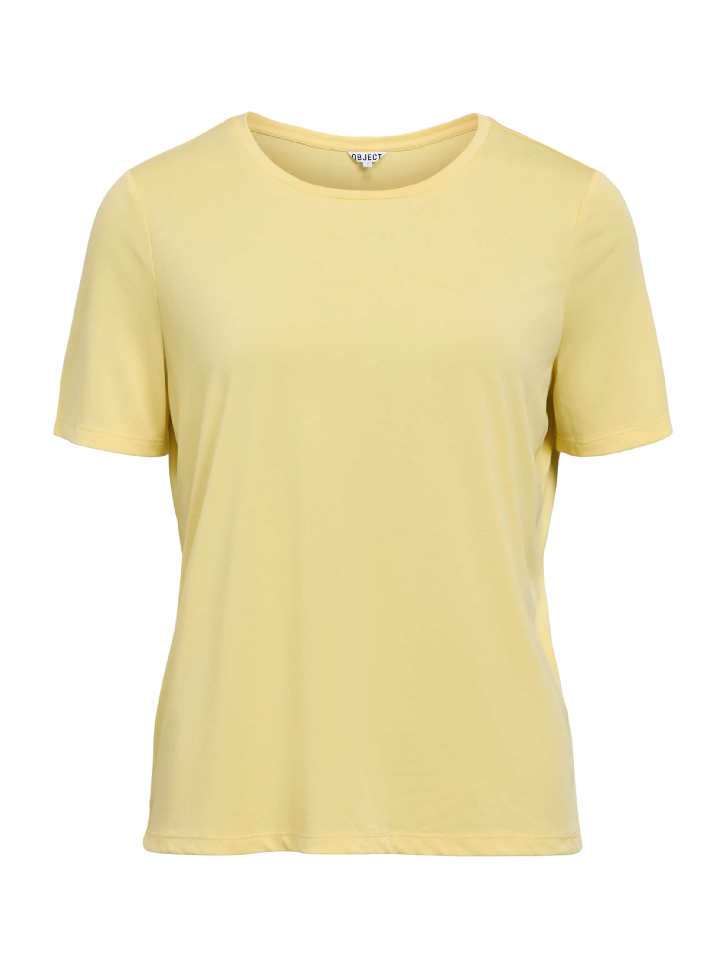 

OBJECT Футболка 'OBJANNIE' в светло-желтом цвете