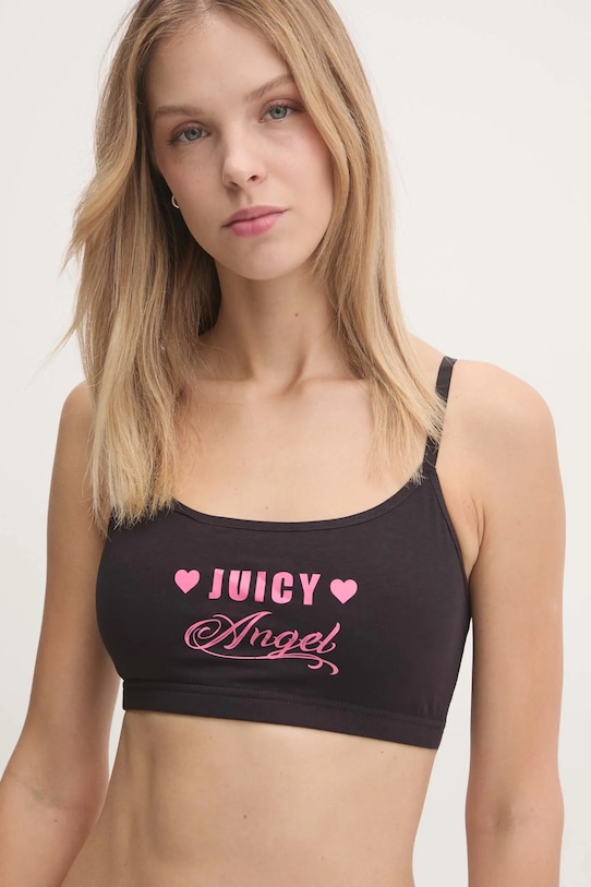 

Бюстгальтер Juicy slogan бралетт Juicy Couture, черный