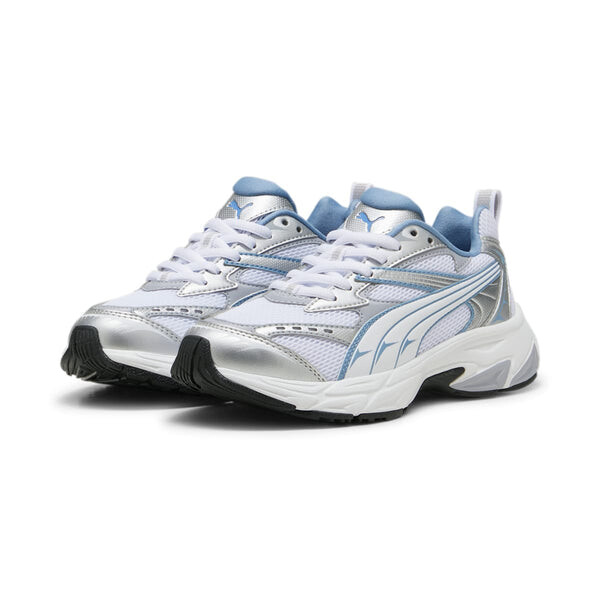 Кроссовки morphic 'silver zen blue' Puma, белый — фото 3