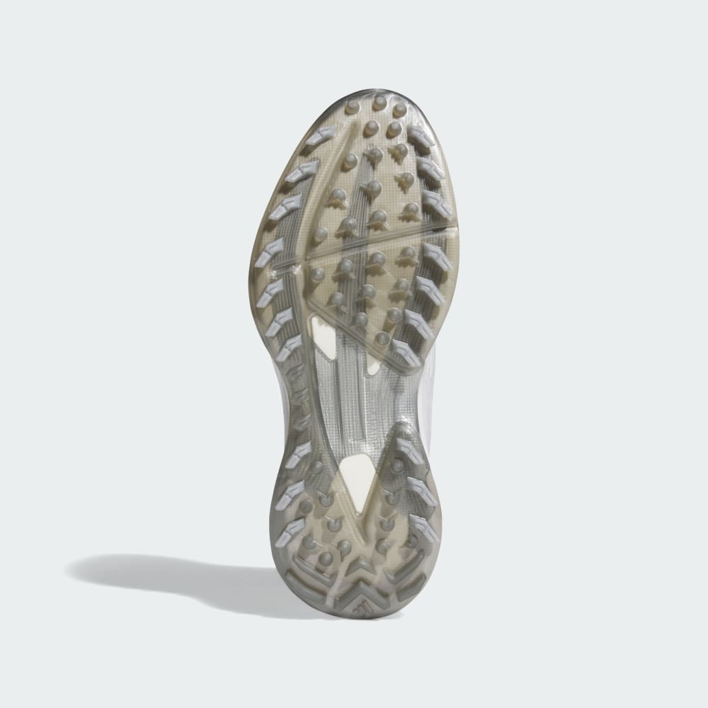 Кроссовки Adidas Adizero ZG Spikeless Golf Shoes, цвет Cloud White/Grey Three/Silver Metallic — фото 3