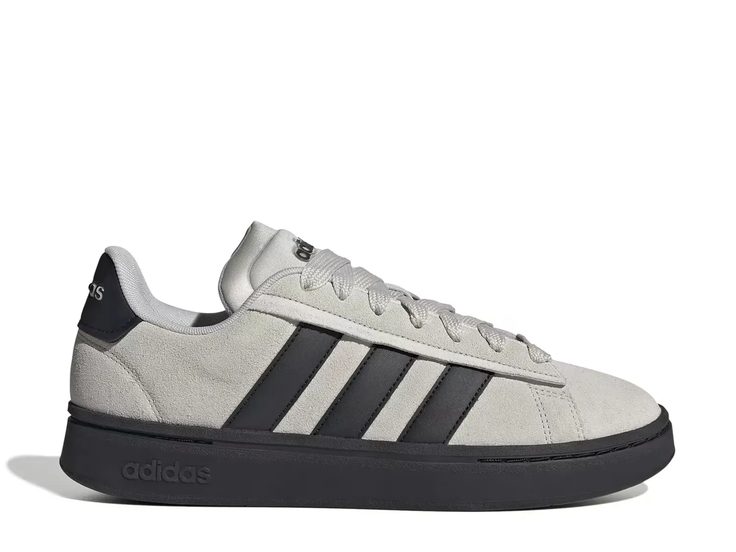 Кроссовки Grand Court Alpha 00s - мужские Adidas, Grey/Black — фото 3