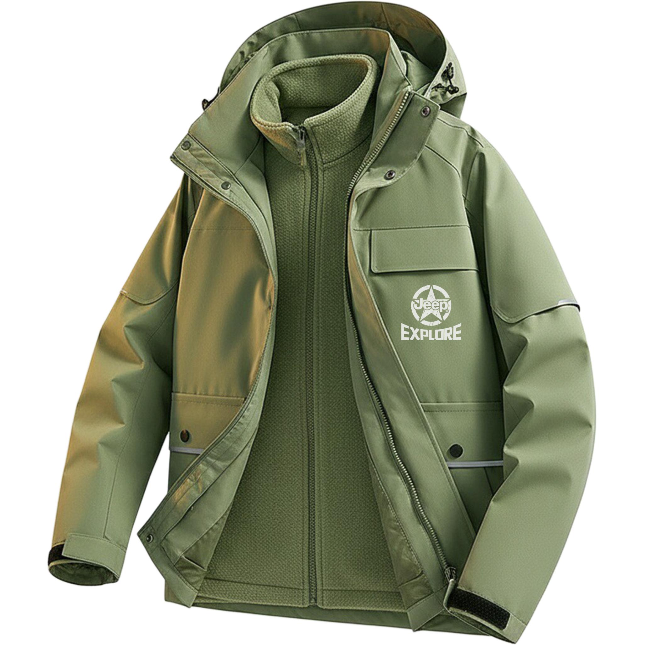 

Куртка для активного отдыха Lifestyle Outdoor Sports Unisex Jeep, светло-grass зеленый