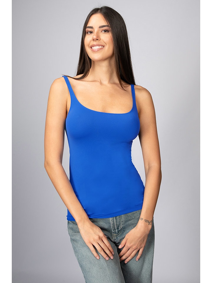 

Intimidea Рубашка синего цвета