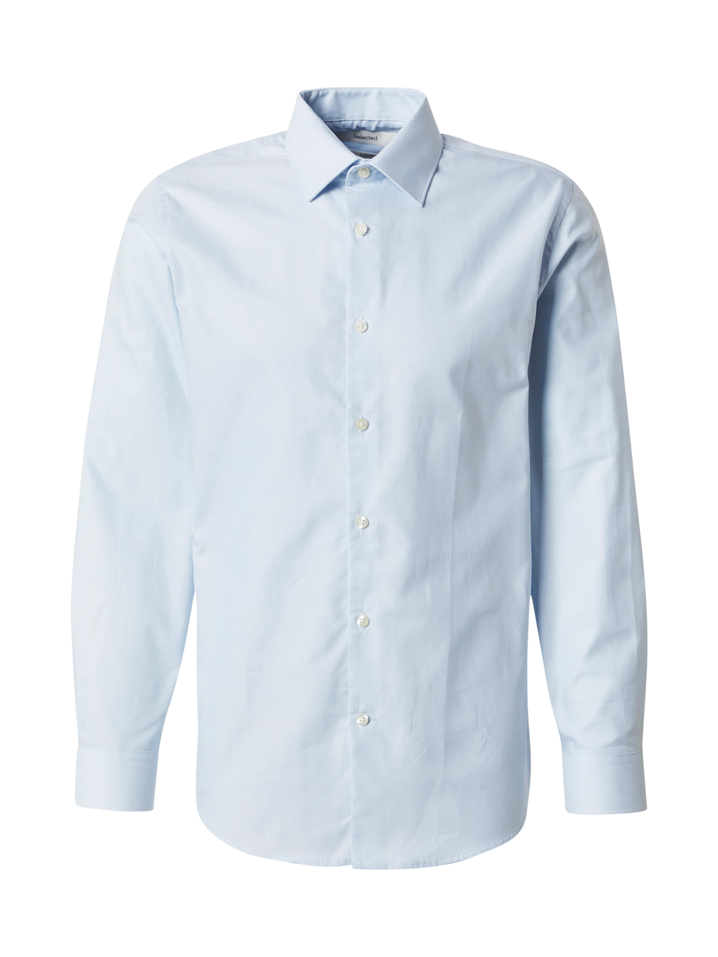 

SELECTED Рубашка на пуговицах Slim fit 'SLHZARK' в светло-голубом цвете