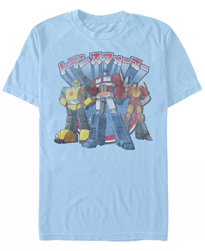 

Мужская футболка с коротким рукавом Kannji Transformers Fifth Sun, синий