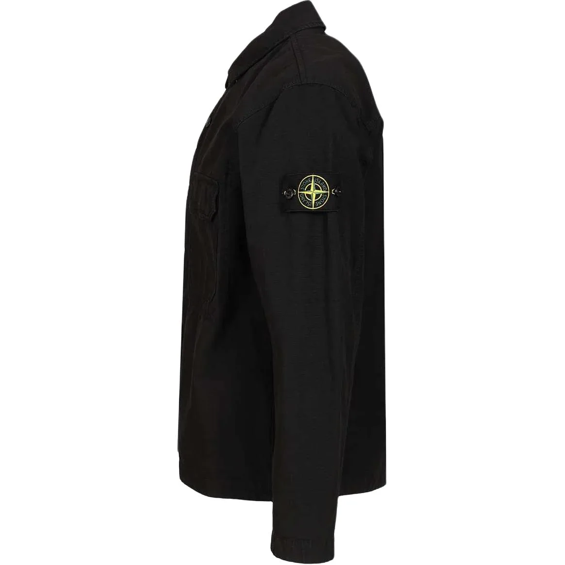 Рубашка с карманом STONE ISLAND, черный — фото 4