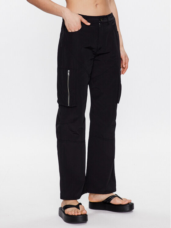 

Тканевые брюки оверсайз Herskind, черный