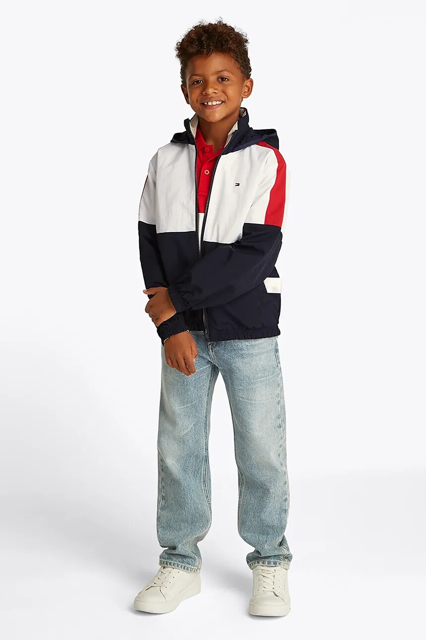 

Детская куртка Tommy Hilfiger, бежевый