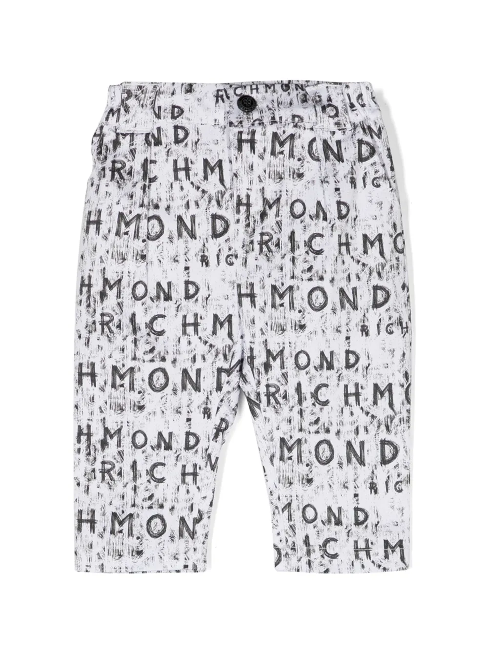 

Брюки с логотипом John Richmond Junior, белый