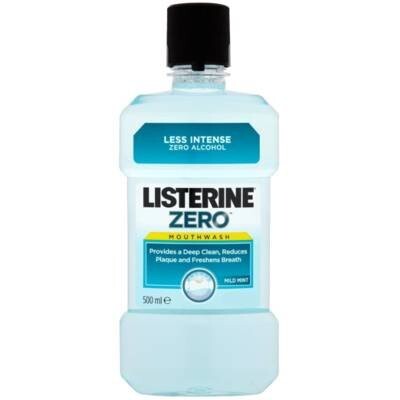 

Жидкость для полоскания рта Mild Mint, 500 мл Listerine, Zero