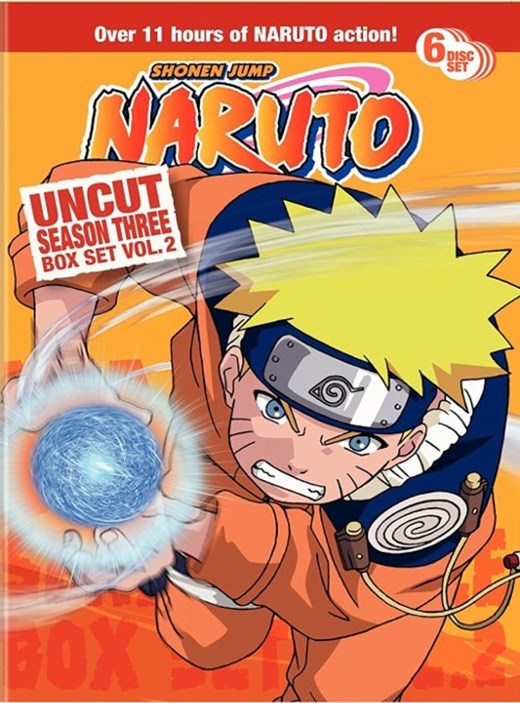 

Диск DVD Naruto - Vol. 2-Season 3