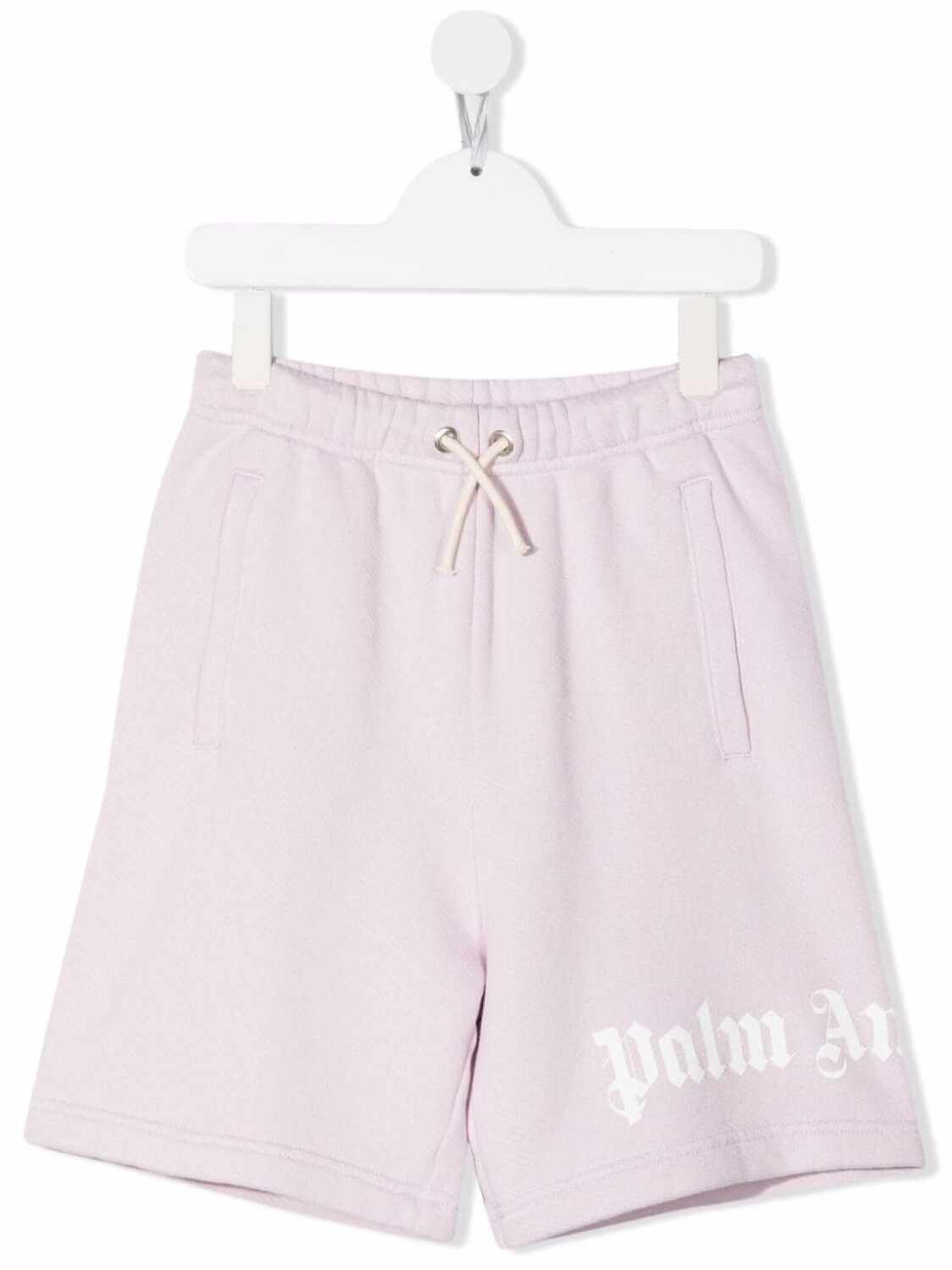 

Palm Angels Kids спортивные шорты с логотипом, фиолетовый