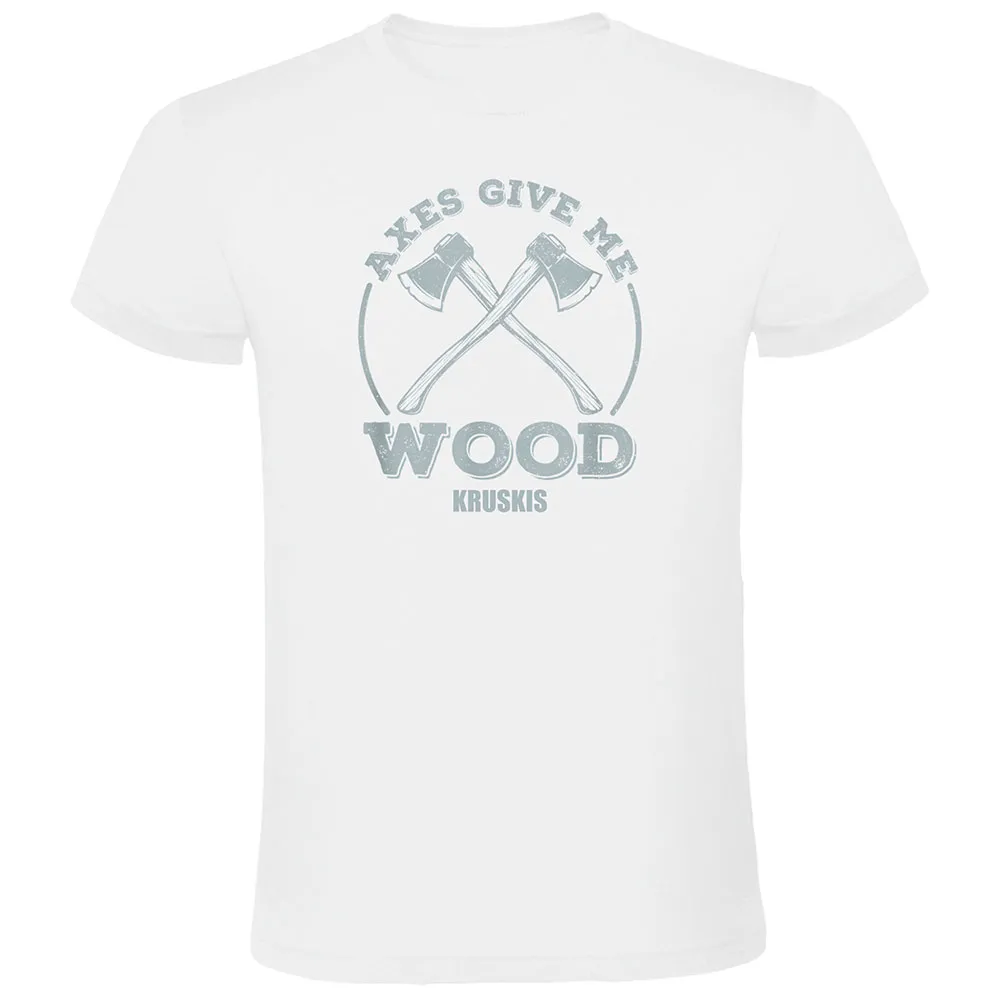 

Футболка с коротким рукавом Kruskis Give Me Wood, белый