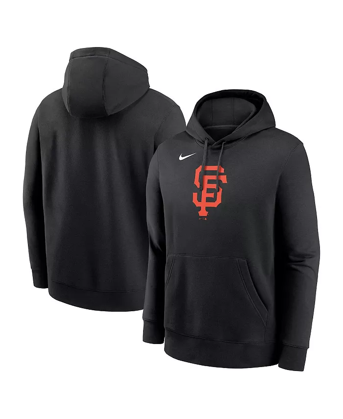 

Мужская черная толстовка с капюшоном San Francisco Giants Logo Club Fleece Pullover Nike