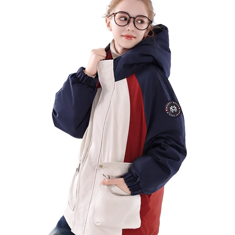 Зимняя пуховая куртка для детей Disney, Navy Blue TD4DS011