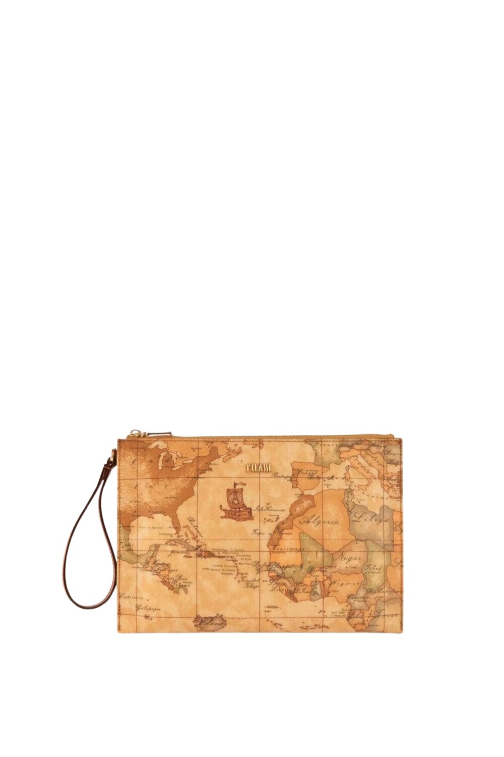 

Плоский клатч с принтом geo classic Alviero Martini