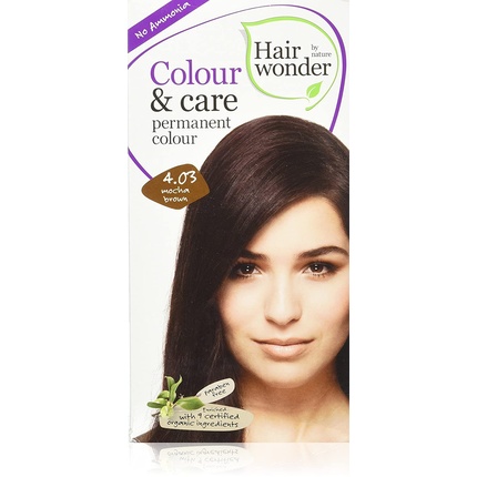 

Color And Care Мокко Коричневый 3,50 унции, Hair Wonder By Nature