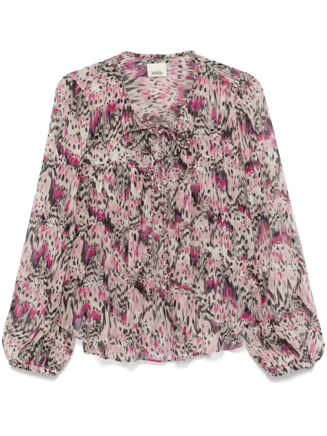 

ISABEL MARANT блузка Ametissa, розовый