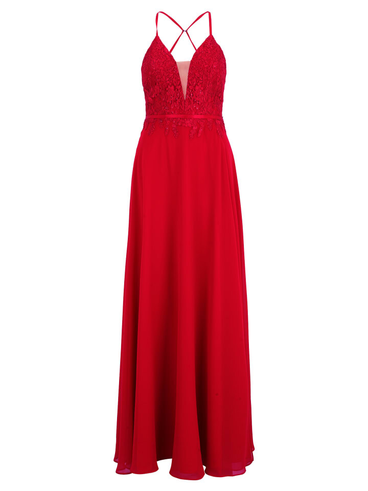 

Длинное платье Vera Mont, цвет red rose